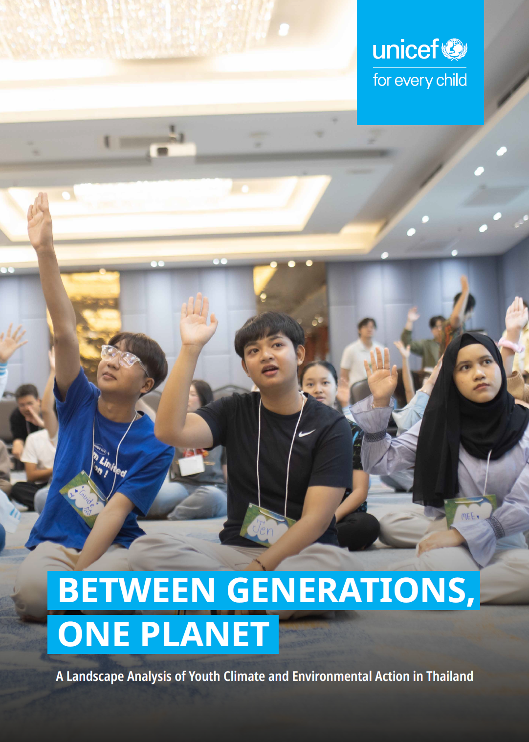 ปก Between Generations, One Planet: A Landscape Analysis of Youth Climate and Environmental Action in Thailand